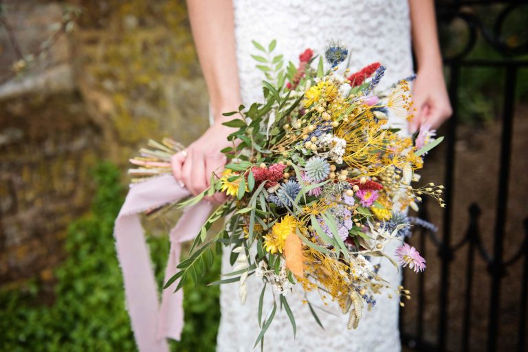 Gorgeous wedding bouquet.