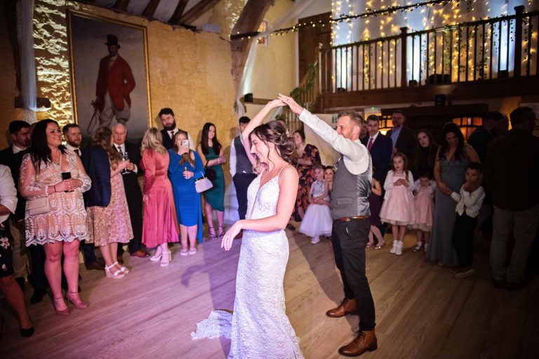First dance at Owlpen Manor.