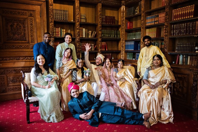 Fun group photo at Manor By The Lake