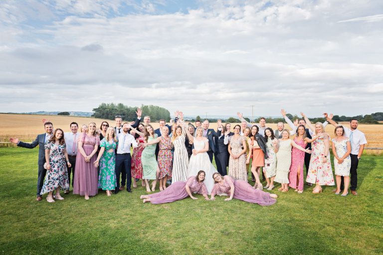 Fun group shot at the end of the day.