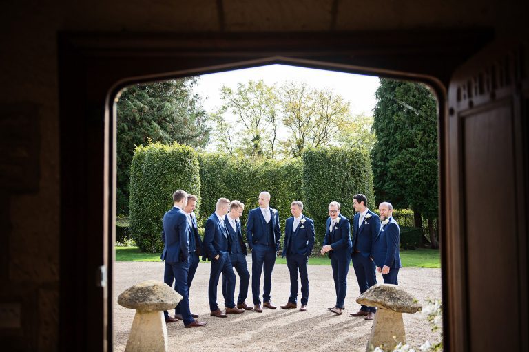 Groomsmen getting ready at Hyde.