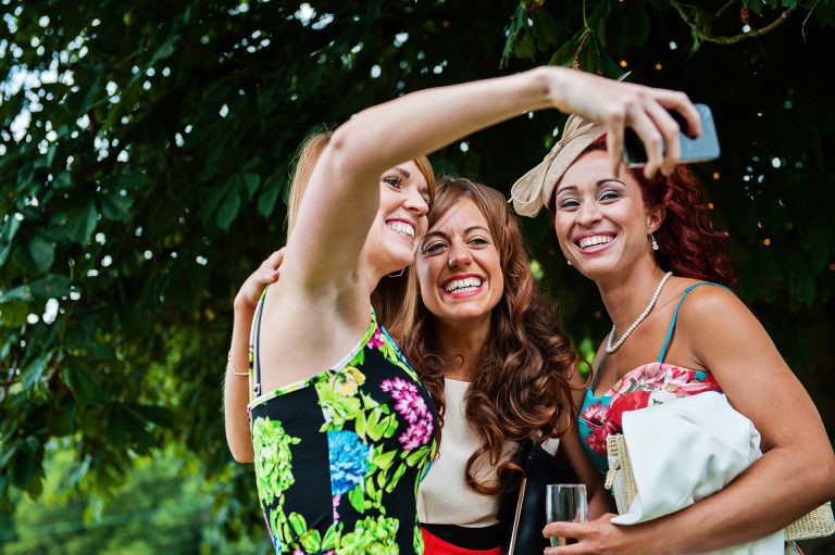 Selfie wedding time.