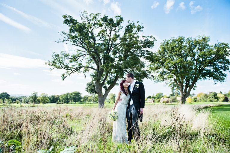 Relaxed couple portraits photograph at Ellenborough Park.