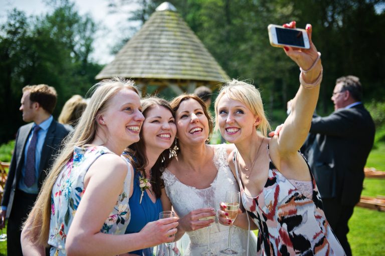 Selfies at Priston Mill.