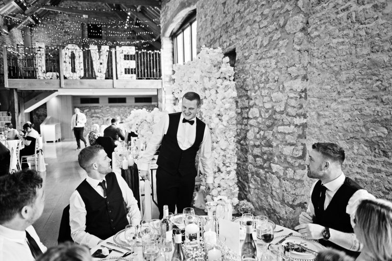 Wedding breakfast celebrations